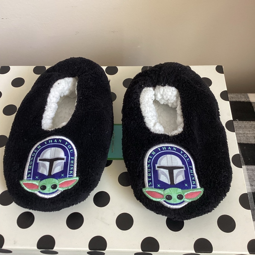 Star Wars Kids Black Slippers